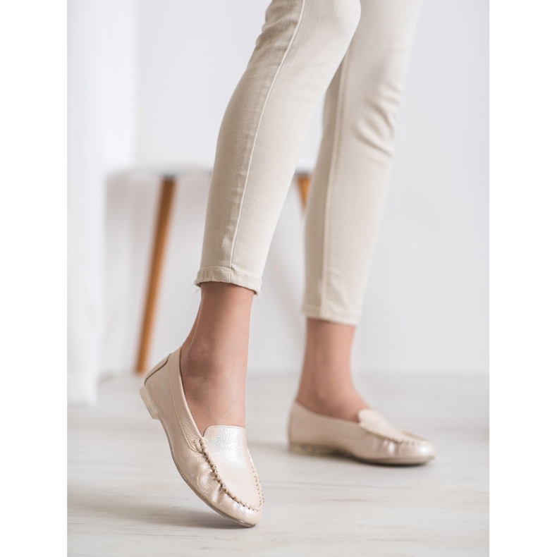 Sergio Leone Mocasini cu efect Holo galben 1 Sergio Leone Mocasini cu efect Holo galben 1