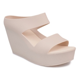Meliski Open Wedges AE830 Bej 2