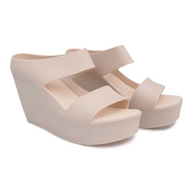Meliski Open Wedges AE830 Bej 3