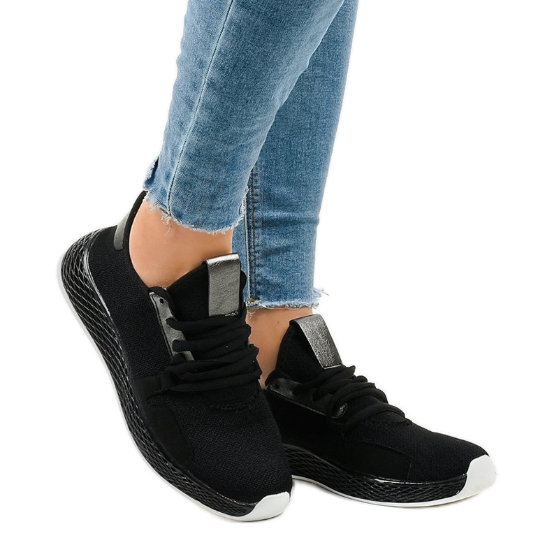 Pantofi sport negri BL20190-SP negru 1 Pantofi sport negri BL20190-SP negru 1