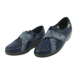 Pantofi de damă Befado pu 032D001 albastru marin 3