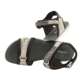 Sandale sport confortabile Caprice 28606 bej maro 6 Sandale sport confortabile Caprice 28606 bej maro 6