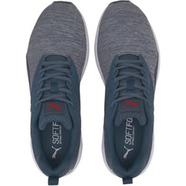 Pantofi de alergare Puma Nrgy Comet M 190556 31 albastru marin gri 1