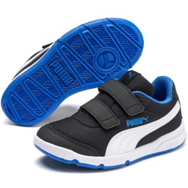 Puma Stepfleex 2 Mesh Ve V Ps Jr 192524 10 alb negru albastru 3