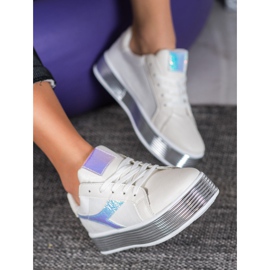 Ideal Shoes X-9758w alb 2 Ideal Shoes X-9758w alb 2