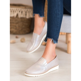 Sergio Leone Pantofi Golden Slip On maro galben 2