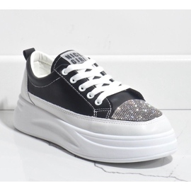 Adidași negri adidași decorați cu G140-1 negru 1