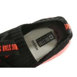 Încălțăminte de sport Big Star FF274342 incolor negru portocale 8