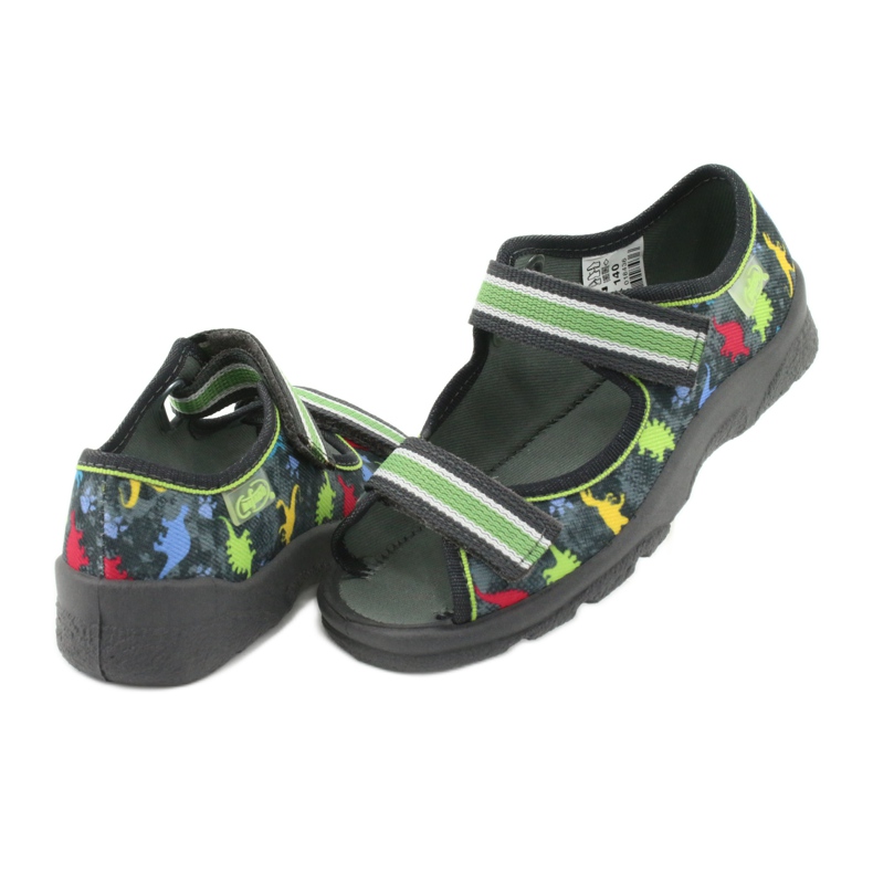 Pantofi pentru copii Befado 969X140 roșu albastru gri verde galben 4