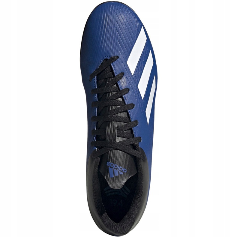 Ghete de fotbal Adidas X 19.4 Tf M FV4627 albastru albastru 2