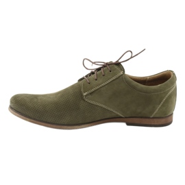 Pantofi casual pentru bărbați Riko 777D verde 2