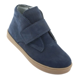 Ghete velcro Mazurek 1101 bleumarin albastru 1