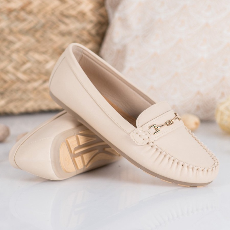 Fama Mocasini eleganți maro 1