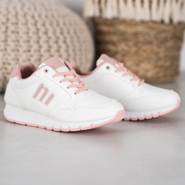 SHELOVET Adidași sportivi alb 1