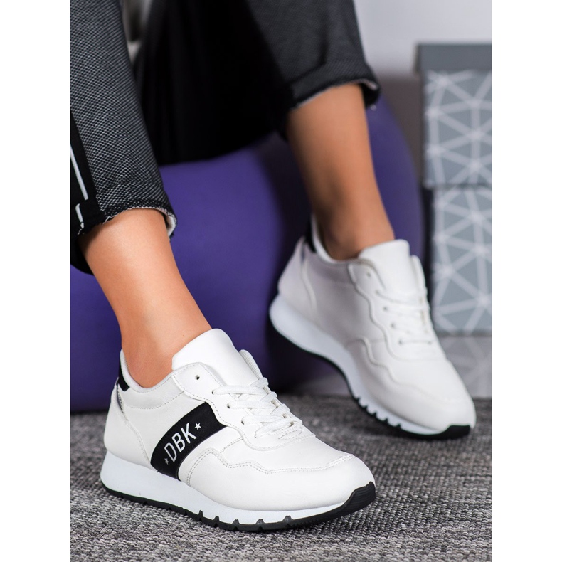 SHELOVET Pantofi sport albi 1