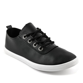 Adidași clasici negri W9786-1 negru 1 Adidași clasici negri W9786-1 negru 1