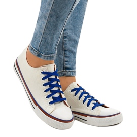 Adidași clasici de culoare albă W03 1