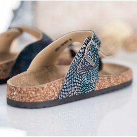 Evento Flip-flops cu un model multicolor 1