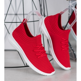 SHELOVET Încălțăminte textilă roșu 1 SHELOVET Încălțăminte textilă roșu 1