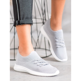 SHELOVET Încălțăminte textilă gri 1