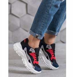 SHELOVET Adidași din material textil multicolor 2 SHELOVET Adidași din material textil multicolor 2