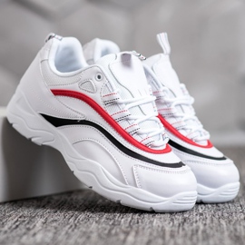 SHELOVET Adidași clasici albi 1