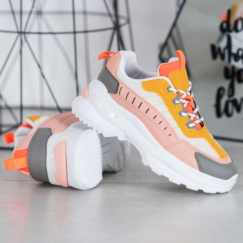 SHELOVET Încălțăminte la modă pe platformă multicolor 1