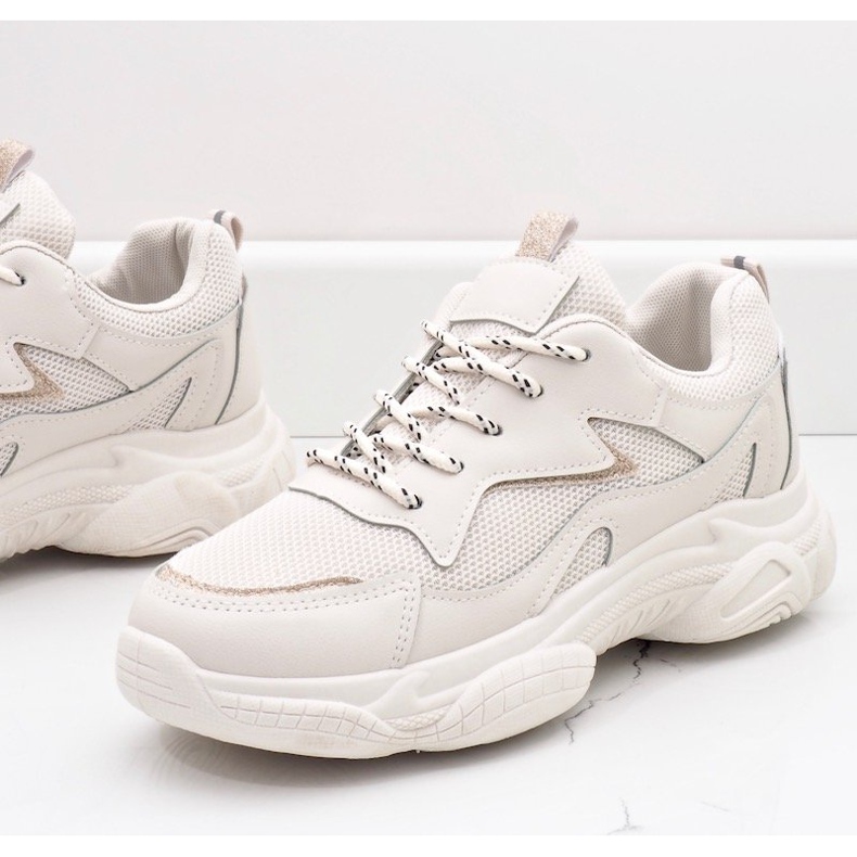 Încălțăminte sport dama la modă bej 7939-SP 1 Încălțăminte sport dama la modă bej 7939-SP 1