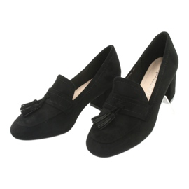 Pantofi pe post de Sergio Leone PB147 negru 3