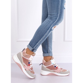 Adidași de top D20-2 Roz multicolor 1