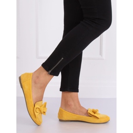Mocasini cu arc miere B2028 Galben 2