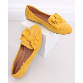 Mocasini cu arc miere B2028 Galben 1