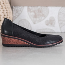 Elegante balerini VINCEZA negru 1