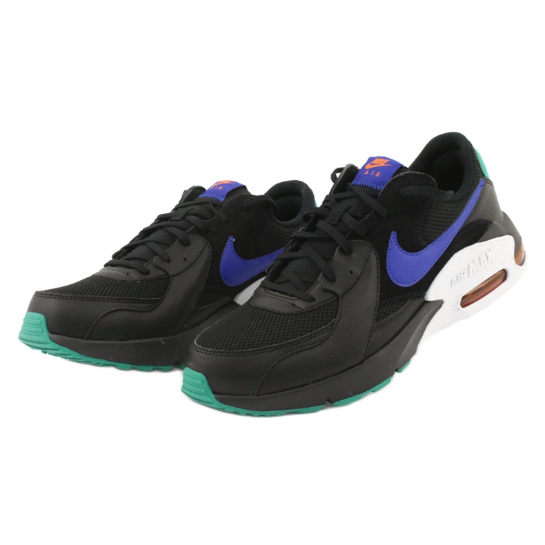 Pantofi Nike Air Max Excee M CD4165-002 negru albastru verde 3