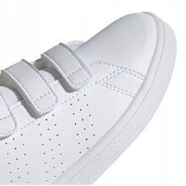 Pantofi Adidas Advantage C Jr EF0221 alb 1