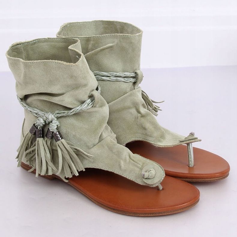 Flip-flops verzi cu ax SL1011 Verde 1