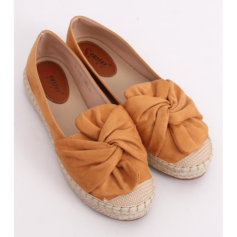 Espadrile pentru femei Camel LL-219P Camel maro multicolor 1