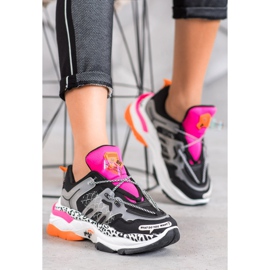 Bella Paris Adidași cu inserții colorate multicolor 3