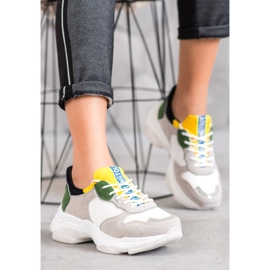 SHELOVET Adidași la modă multicolor 2 SHELOVET Adidași la modă multicolor 2