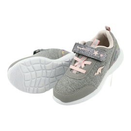 Kangaroos 02051 Pantofi sport pentru copii/roz pentru copii gri 5