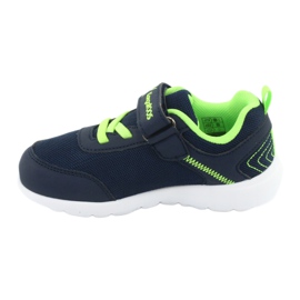 KangaRoos Pantofi sport pentru copii 02050 Navy Blue/Green albastru 2