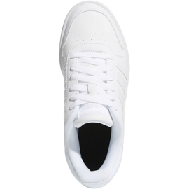 Pantofi Adidas Hoops 2.0 K Jr F35891 alb 1