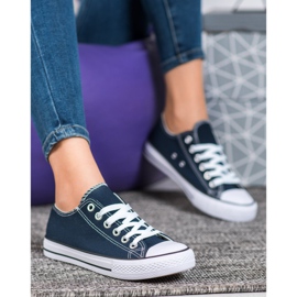 SDS Adidași din material textil albastru 2