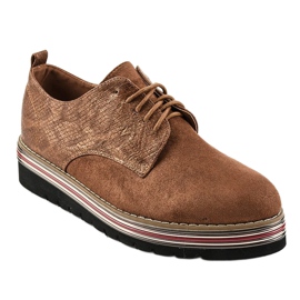 Pantofi de jazz maro JN-31 1 Pantofi de jazz maro JN-31 1