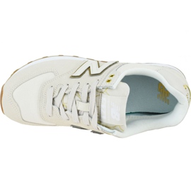 Pantofi New Balance W WL574SOA bej 2