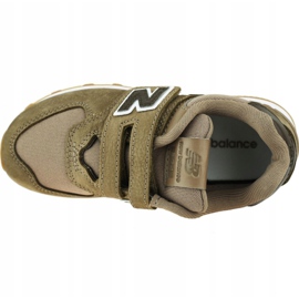Pantofi New Balance Jr YV574PRB maro 2