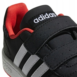 Încălțăminte adidas Hoops 2.0 Mfc C Jr B75960 alb negru 1