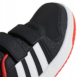 Încălțăminte adidas Hoops 2.0 Mfc C Jr B75960 alb negru 3