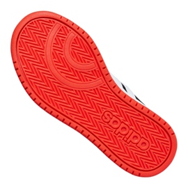 Încălțăminte adidas Hoops 2.0 Mfc C Jr B75960 alb negru 5