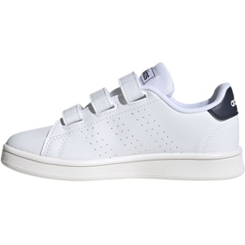 Pantofi Adidas Advantage C Jr FW2589 alb 2